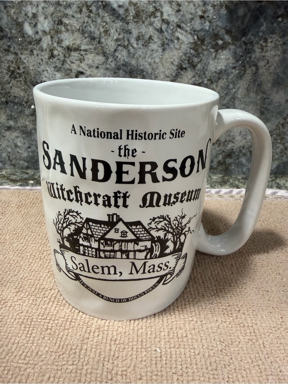 Disney Hocus Pocus Salem Witch Museum 17 oz Mug It's Just a Bunch of Hocus Pocus
